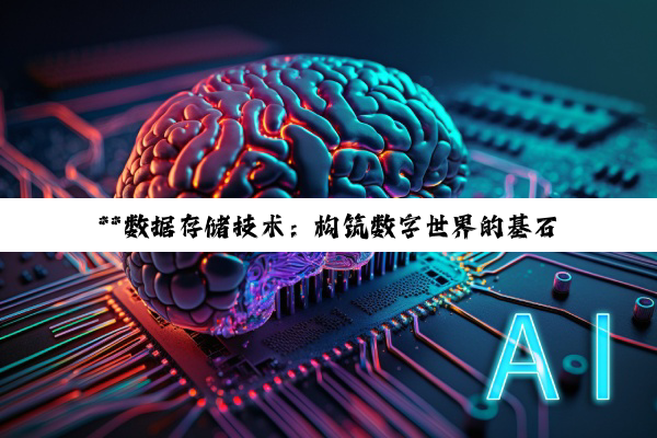 **数据存储技术：构筑数字世界的基石与未来展望**