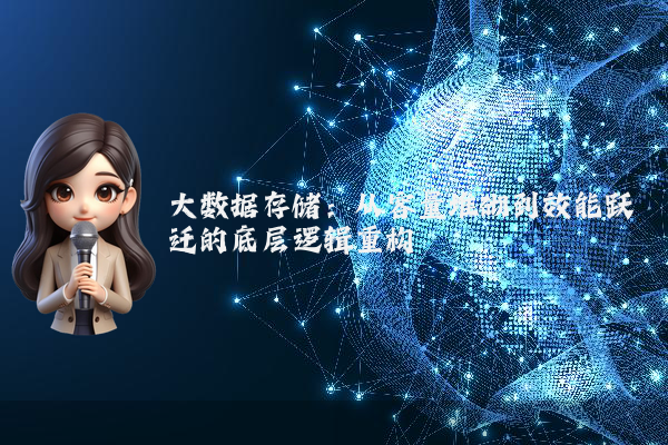 大数据存储：从容量堆砌到效能跃迁的底层逻辑重构